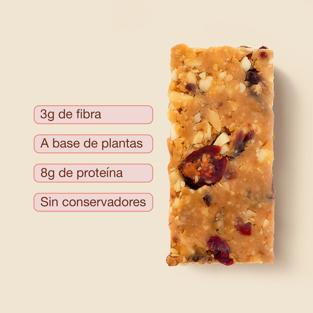 Barras Peanut Butter Cranberry 5pz