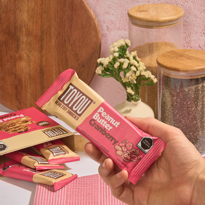 Barras Peanut Butter Cranberry 5pz