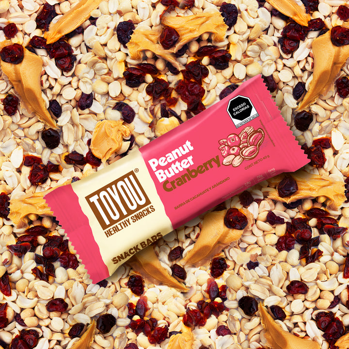 Barras Peanut Butter Cranberry 5pz