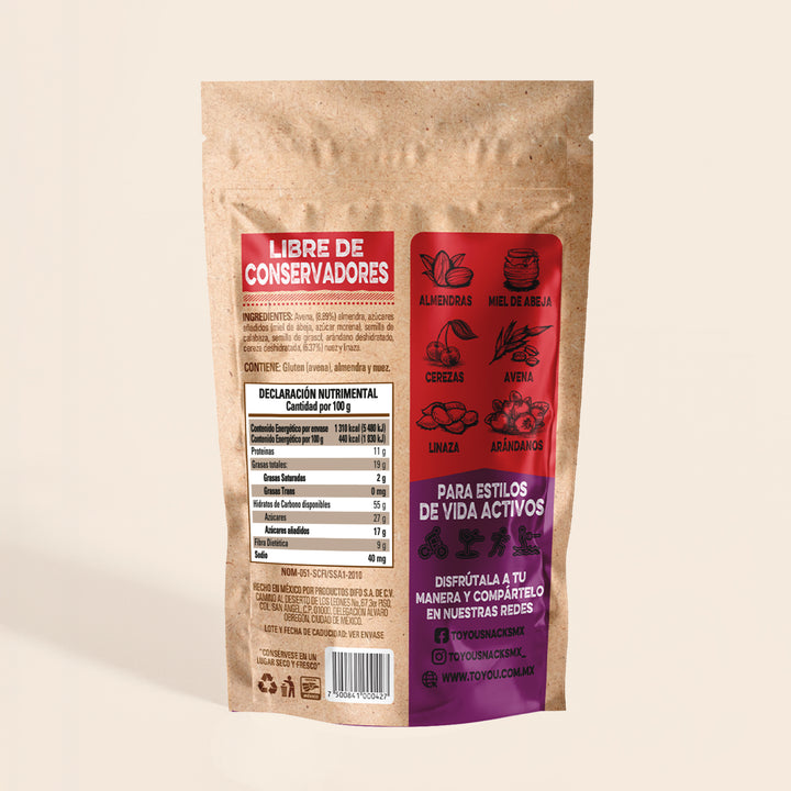 Granola Frutos Rojos 300g