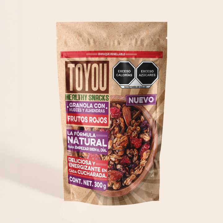 Granola Frutos Rojos 300g