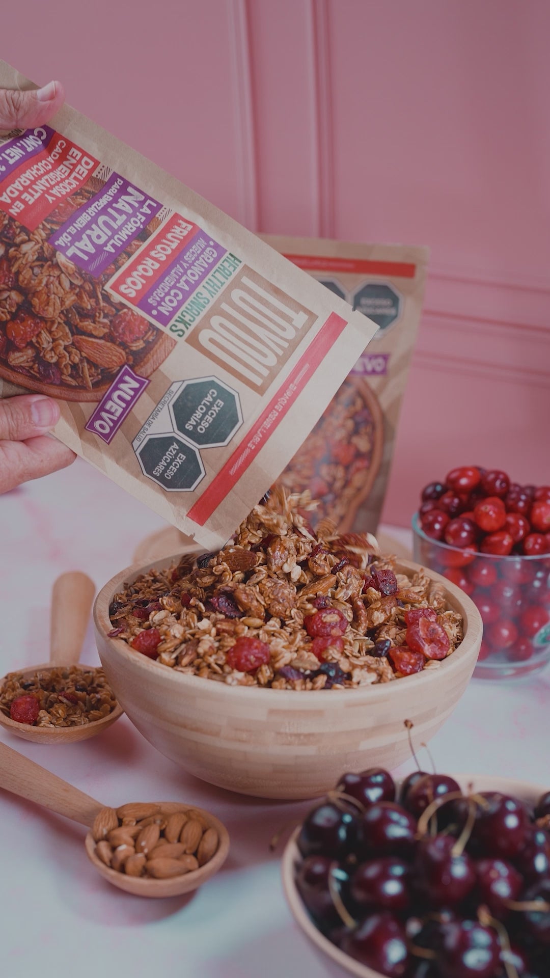 Granola Frutos Rojos 300g